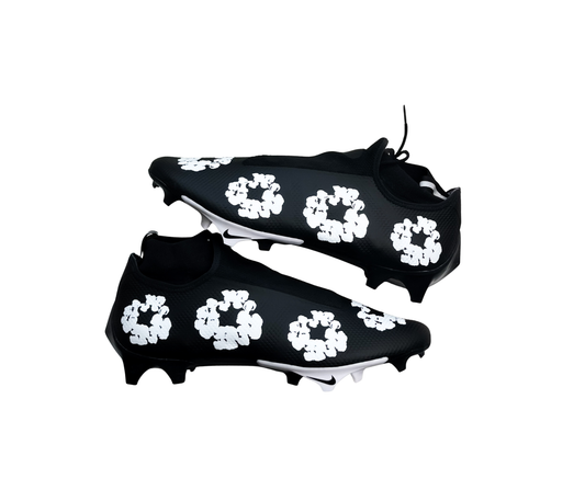 Denim Style Custom Football Cleats